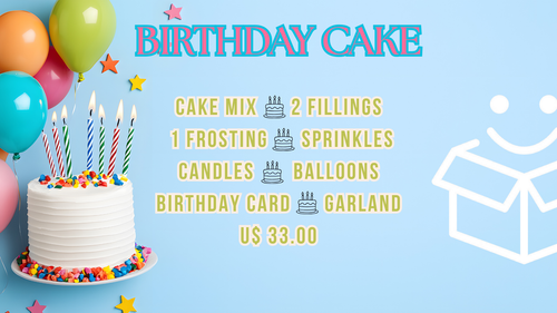 BOX - BIRTHDAY CAKE