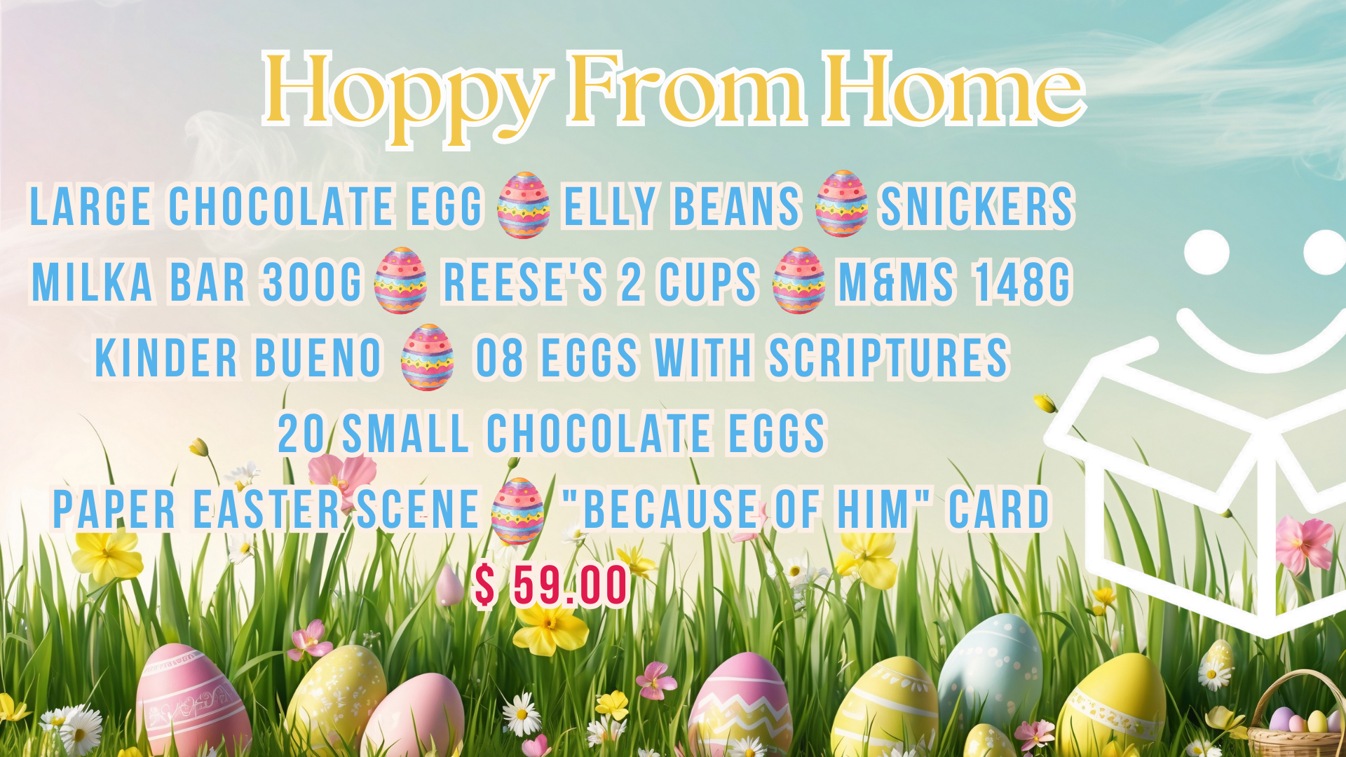 BOX - HOPPY FROM HOME