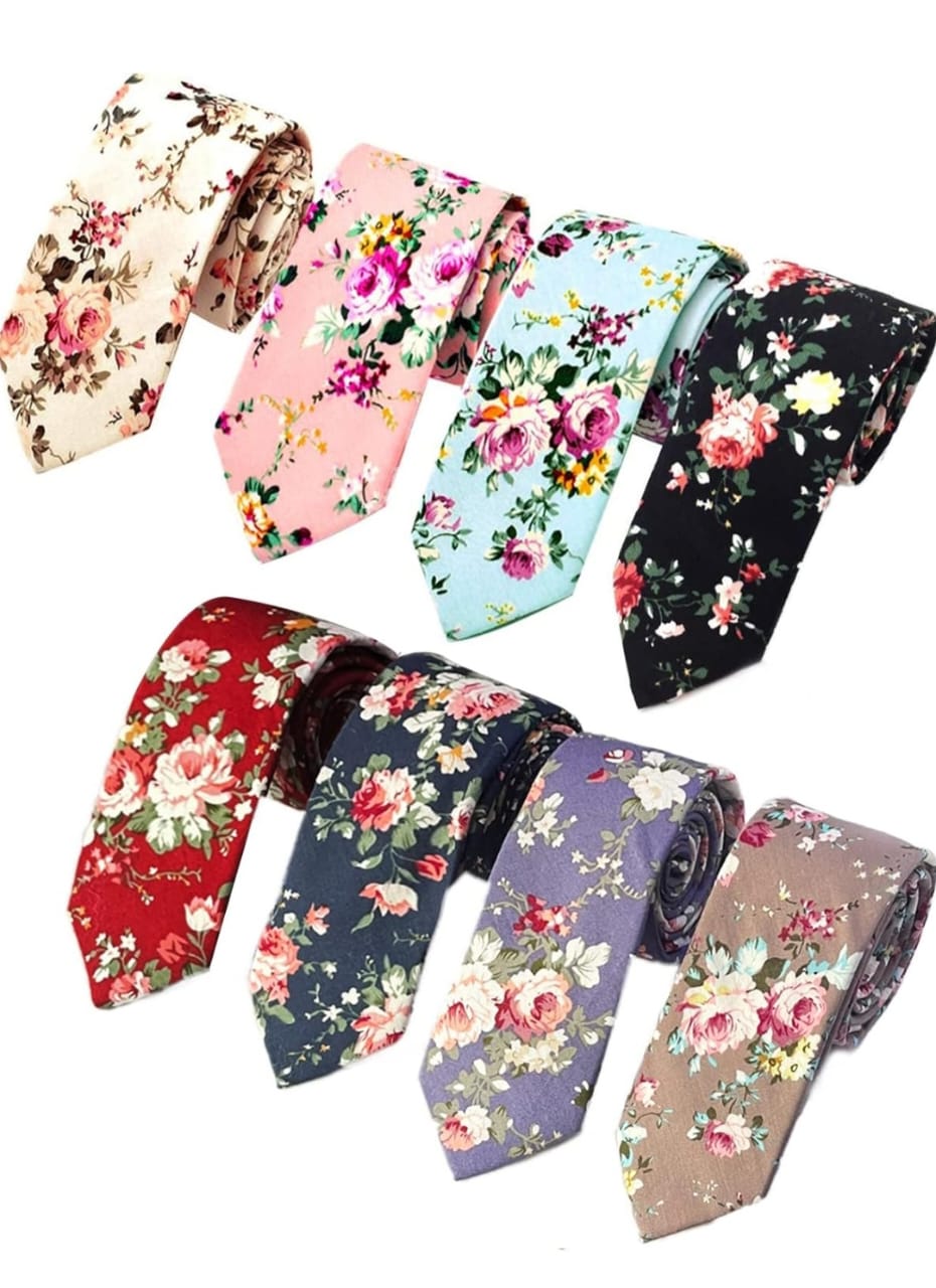 Flowers Tie