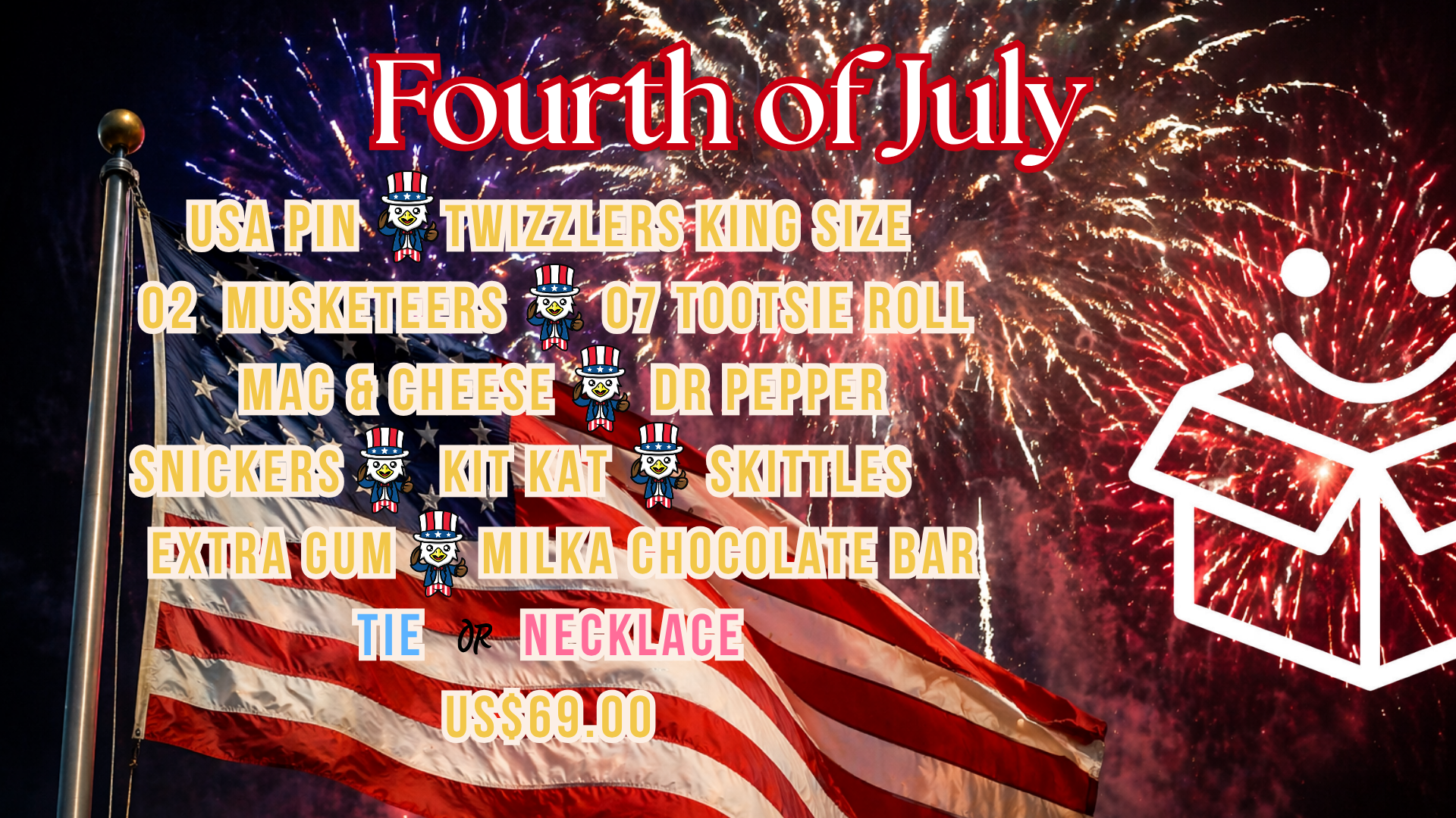 BOX - Fourth of July